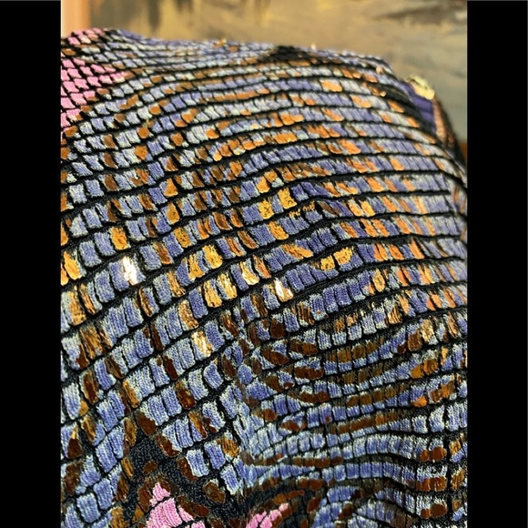 Vintage 11/26/1973 EXCLUSIVE by Emilio Rossi blouse size M - Picture 12 of 12